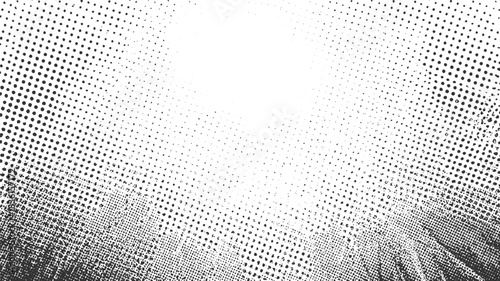 Black dots on white background with gradient effect abstract