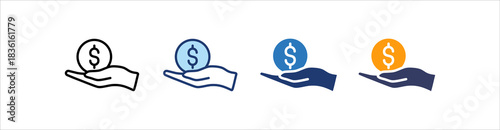 Investment Icon Set Multiple Style Collection