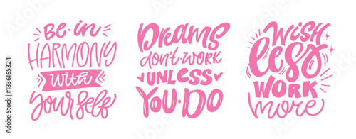 Funny hand drawn doodle lettering quote about motivation and sarcasm. Lettering for t-shirt design, mug print, bag print, clothes fashion. 100% hand drawn vector image.
