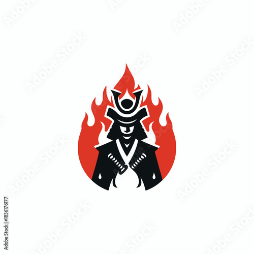 Samurai Burning Logo