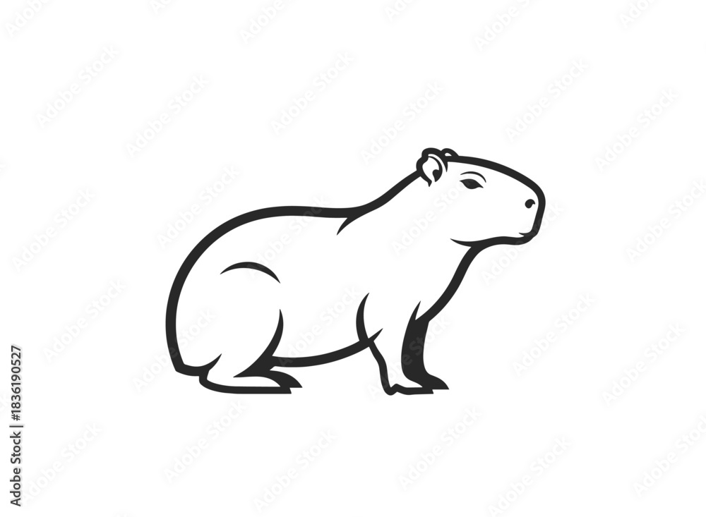 Fototapeta premium Modern abstract geometric design with bold color blocks