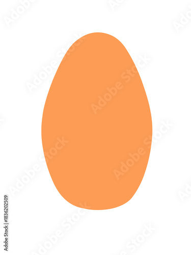 egg icon vector on white background
