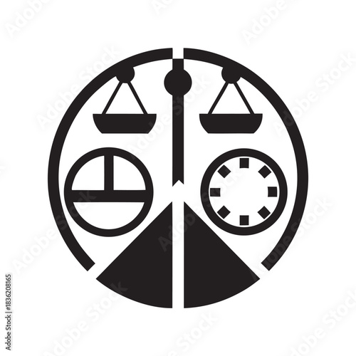 Timed Rep Machine Design Exercise Emblem