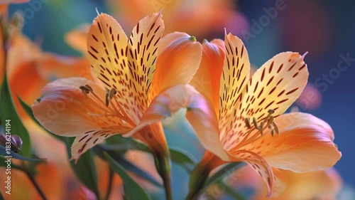 Time-lapse flower blooming, delicate petals opening, nature macro shot  vibrant colors 4K