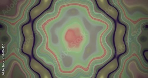 Dynamic tunnel motion background with seamless loop for video display and screensaver use