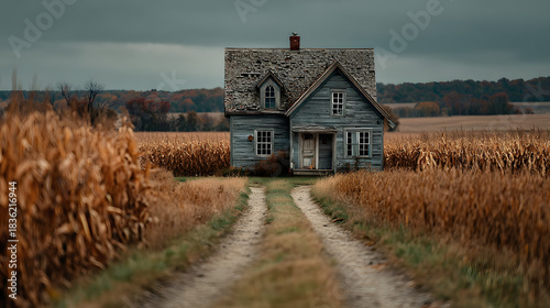 old house in the field