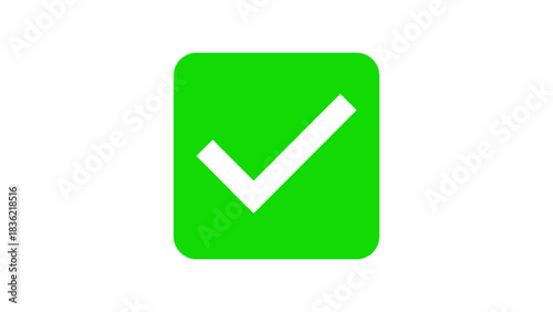 Check Mark Icon – Approved Tick Symbol Vector