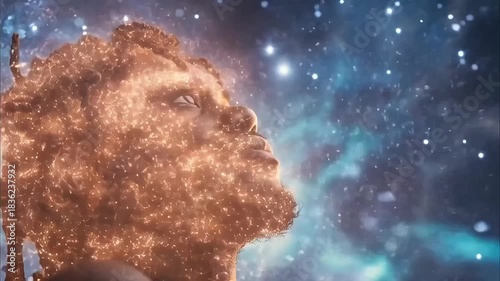 A cosmic journey of recurring souls, where people emerge and vanish, exploring reincarnation, time loops, and multidimensional existence.