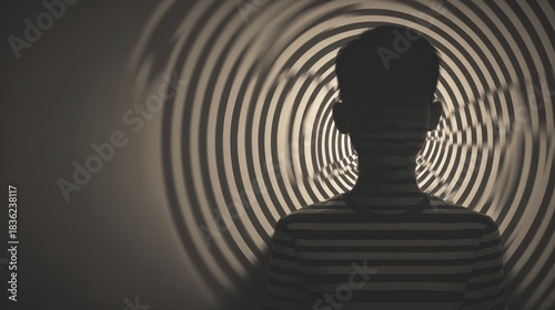 A conceptual image portraying how human minds absorb subtle external signals.