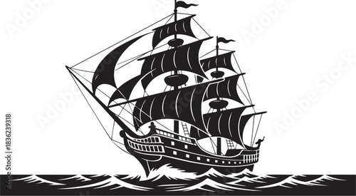 Nautical navigation icon set. Vector glyph pictograms of ship wheel, sea travel, maritime symbol, ocean guide, marine mark black silhouette