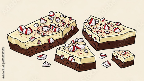 Delicious peppermint brownie recipe for holiday baking and festive dessert ideas and christmas treat inspiration