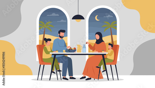 Couple Dining Together At A Cafe Table For Two.