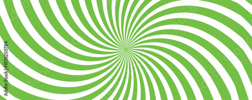 abstract green white sun rays, sunburst retro styled comics book texture background, halftone illustration, pop art concept Modern Halftone Composition