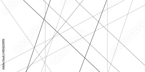 Random geometric line pattern on a transparent background. Random line low poly pattern. abstract seamless line vector. Random chaotic lines abstract geometric patterns of modern design.