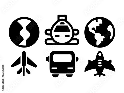 A close up of a black and white dog with a pink tongue