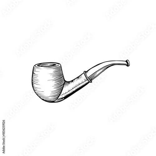 vector illustration of a pipe