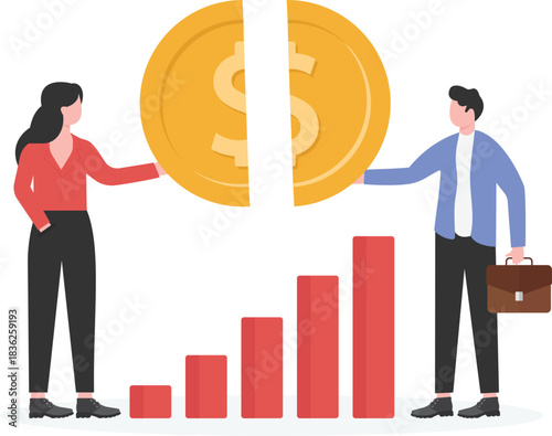 Profit sharing, wealth division, reorganization or merger,
