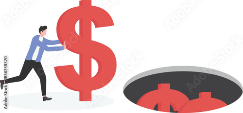 Filling the deep pit of the dollar, monetary policy, the Fed's strategy to control inflation,

