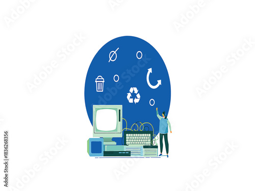 Responsible E-waste Management Recycling and Secure Disposal of Outdated Electronic Devices and Digital Data