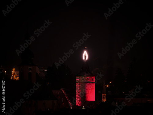 candles in the night