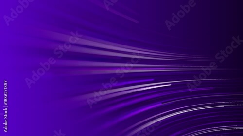 Purple color rotating parallel lines modern design geometrical background