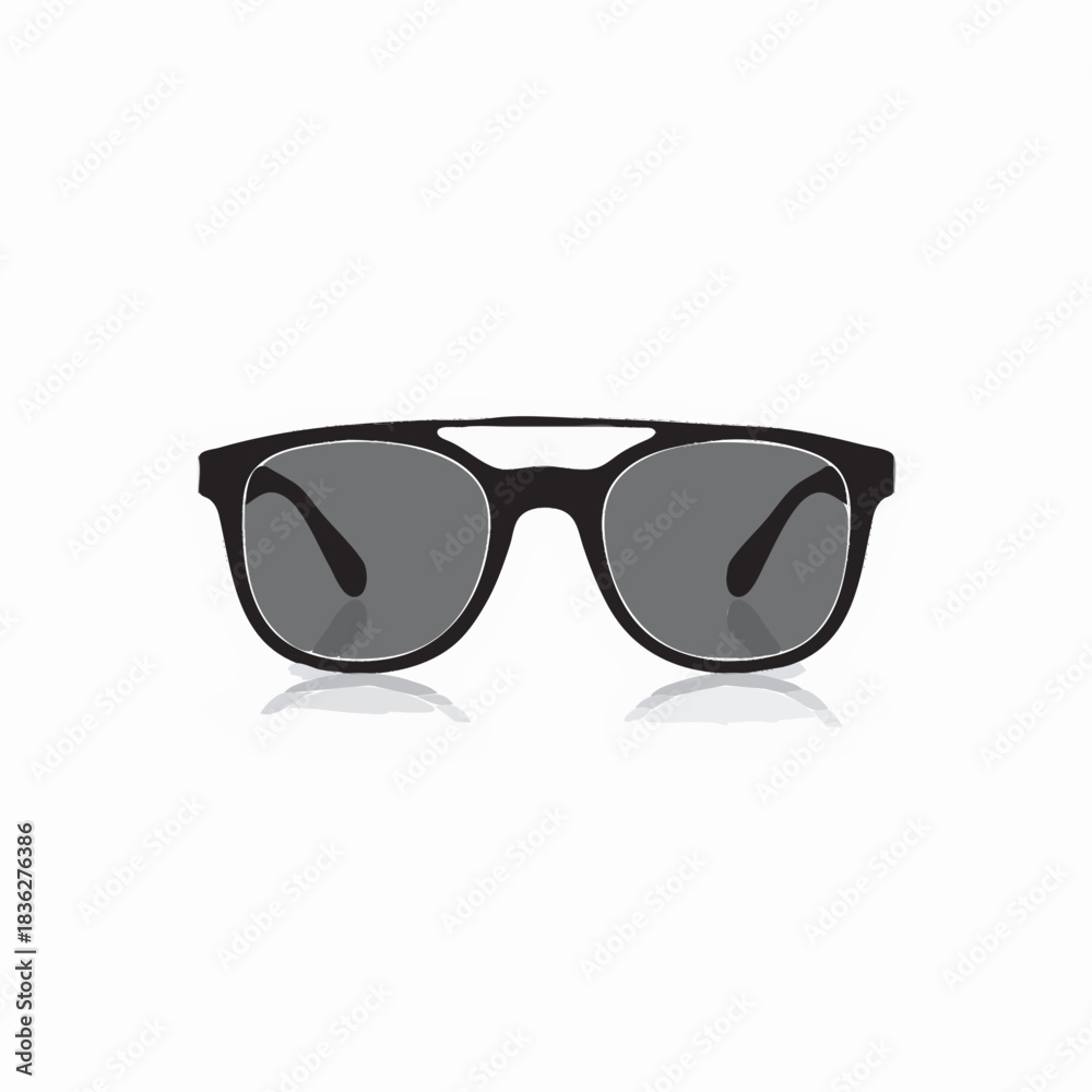Fototapeta premium sunglasses isolated on white background