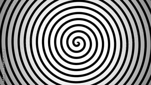 hypnotic eye illusion animation that can be found in animated cartoons