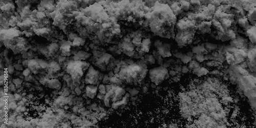 Black Dry Drought Land with Chaps as Natural Ground Background. Black dry earth background. asphalt in cracks texture / abstract background cracks on asphalt road.
