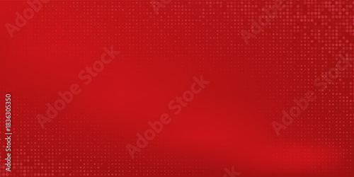 Red diagonal geometric shape with halftone. Modern fiber textured vector eps 10Print