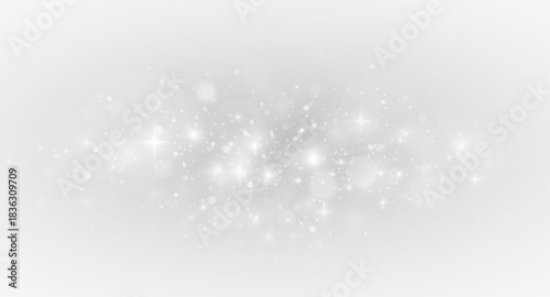 Overlay of sparkling stardust with fireworks and glitter accents. A luminous background with festive shimmer and radiant lights.