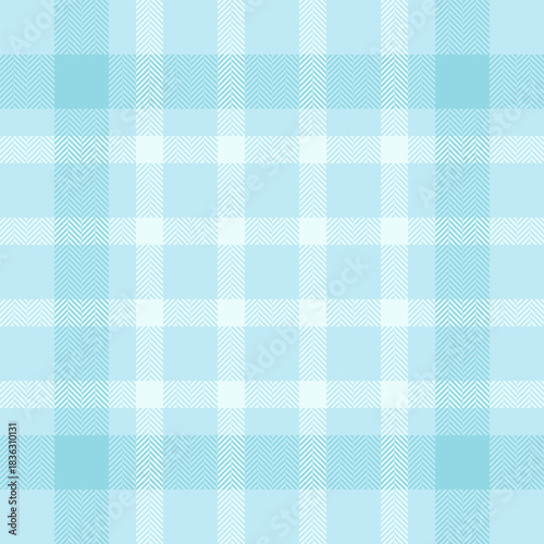 Oilcloth texture fabric check, suit vector pattern plaid. Painting textile seamless background tartan in light and white colors.