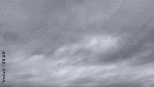 Shot of a rather dark cloudy sky