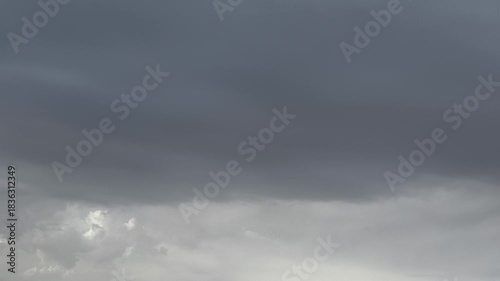 Shot of a rather bright grey sky