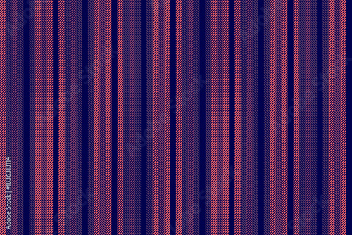 Kusiness pattern stripe textile, creation texture lines background. Vraph seamless vertical fabric vector in blue and violet colors.