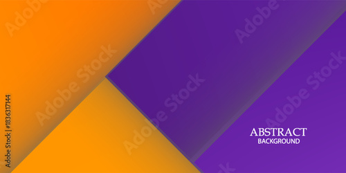 abstract background with lines and shadow. purple and orange modern design. bright poster, banner and business card . vector eps10