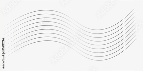 Abstract geometric white and gray color background. Vector, illustration modern