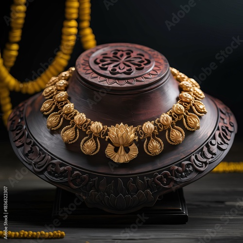  wedding gold jewellery design image 