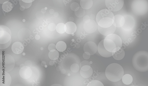 bokeh grey background
