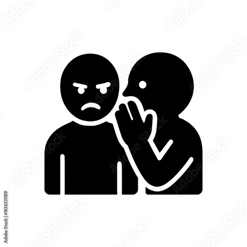 Toxic Secret Slander Whispering Icon