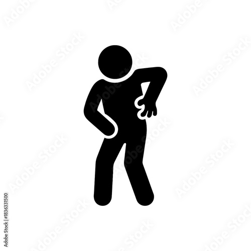 Severe Back Pain Icon