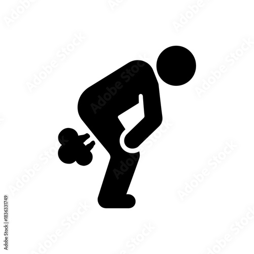 Flatulence Gas Problem Icon
