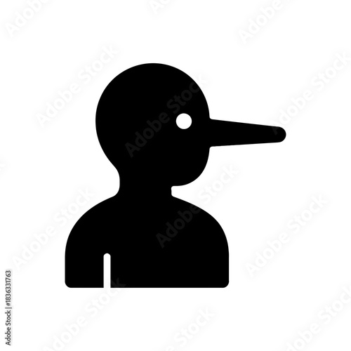 Dishonest Liar Character Icon