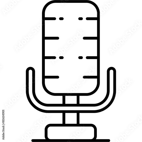 Microphone Outline Icon
