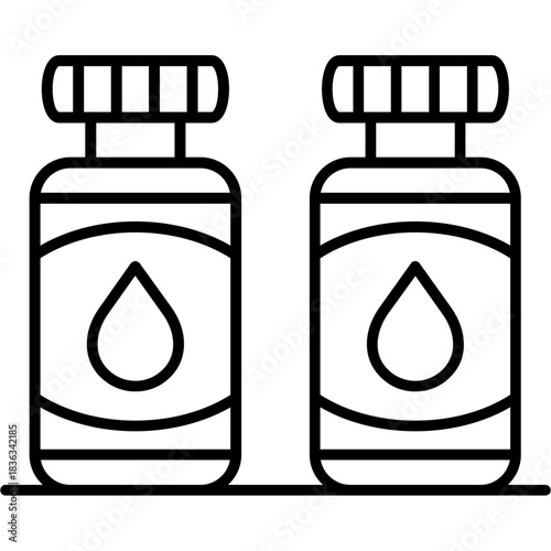 Ink Cartridge Outline Icon