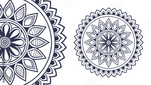 Close-Up of Symmetrical Patterns