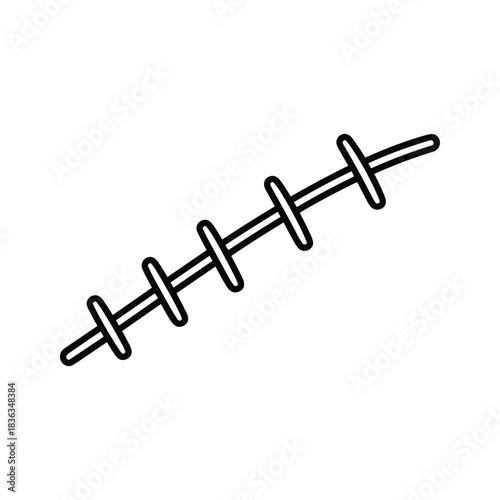 Surgical Stitches Icon