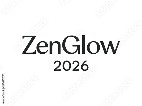 Zen Glow 2026 Minimalist Corporate Logo Animation, Elegant and Professional Identity