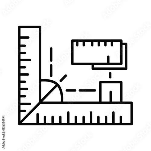 Measurement and Geometry Tools Icon