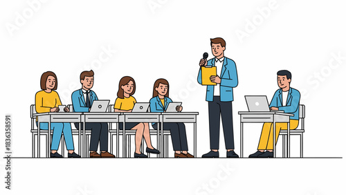 Panel of Business Speakers and Conference Participants