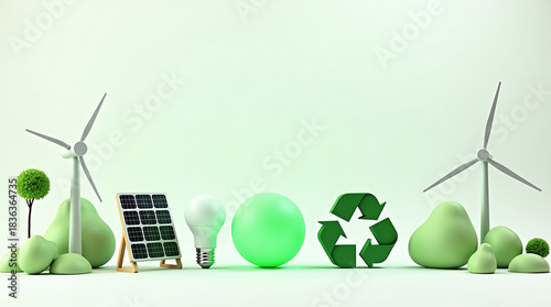 wind turbine and green energy